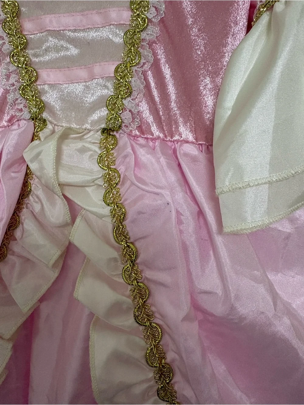 Little Adventures Girls Pink Princess Dress Costume 3-5 Years Medium